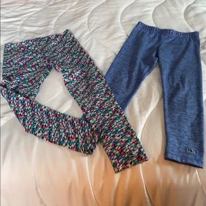 2 pairs girls Vineyard Vines leggings size S (7-8)